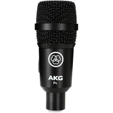 Imagem de AKG Pro Audio Microfone cardiodo dinâmico Perception P4 projetado para bateria e percussões, instrumentos de sopro e amplificadores de guitarra, preto