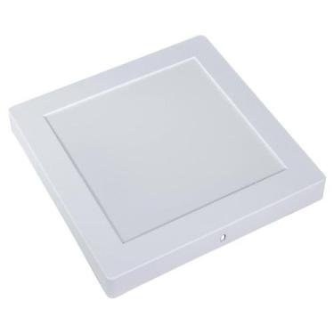 Imagem de Plafon Branco Quadrado de Sobrepor em LED 18W 4000K (520,0054) - Noll 