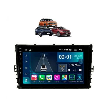 Imagem de Kit Multimidia Polo Track Virtus TCross Android 14 OctaCore 4/64GB 4G - Link8S Adak