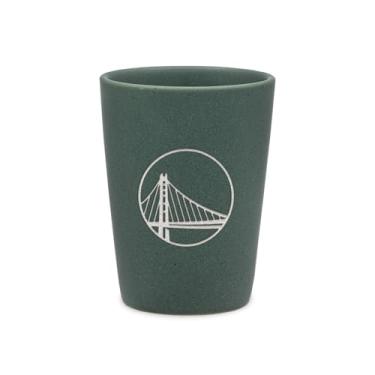 Imagem de Rico Industries NBA Basketball Golden State Warriors Sage 59 g Copo de tiro de cerâmica para fãs, gravado a laser em vidro de dose única colorido moderno