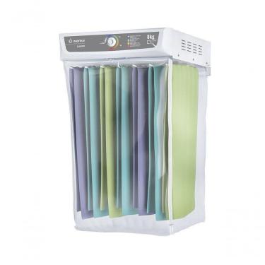 Imagem de Secadora De Roupas Luana De Parede - 8 Kg - Branca - Wanke 220v