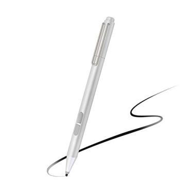 Imagem de Uogic Caneta para Microsoft Surface, rejeição de palma, 1024 níveis de pressão, ponta HB flexível e macia, compatível com Surface Pro/Book/Laptop/Go, incluindo 2 pontas sobressalentes e bateria AAAA