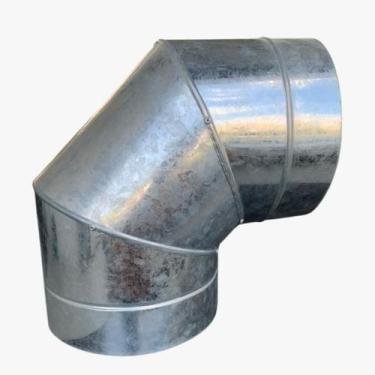 Imagem de Curva 90 Graus 200mm Para Chaminé De Forno Ou Churrasqueira - Construc