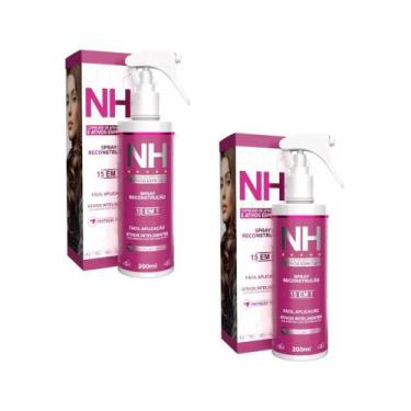 Imagem de KIT 2 Spray Térmico Frizz Brilho Reconstrução NH Belkit, Todo tipo de 