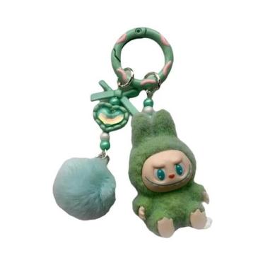 Imagem de Mini Chaveiro De Pelúcia Labubu De Vinil, Caixa Surpresa Fofa, Brinque