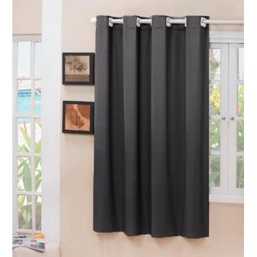 Imagem de Cortina Blecaute Tecido Preto 1,40x1,50 Janela Porta