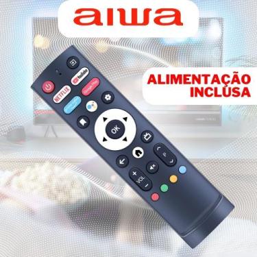 Imagem de Controle Para TV Aiwa Smart Android Vários Modelos Pronta Entrega AWS-