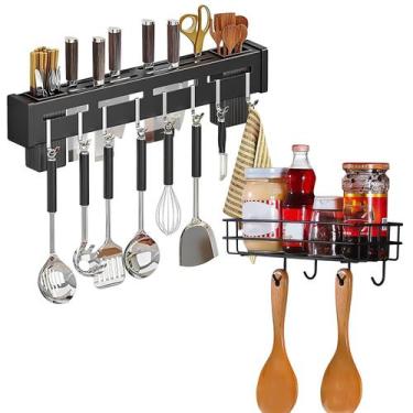 Imagem de Organizador Cozinha Suporte para Utensílios Prateleira Multiuso - Mm H