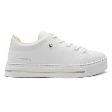 Imagem de Tênis Ramarim Feminino Snk Flatform Branco 24-93107-cv2 35