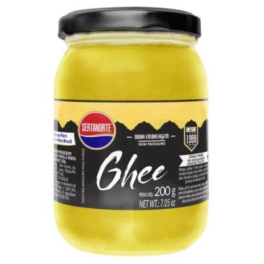 Imagem de Manteiga Clarificada Ghee 200g Sem Lactose SERTANORTE