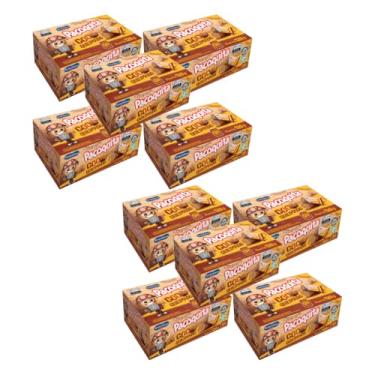 Imagem de 10 Caixas Paçoquita Coco Queimado 120g - Doces Festa Junina