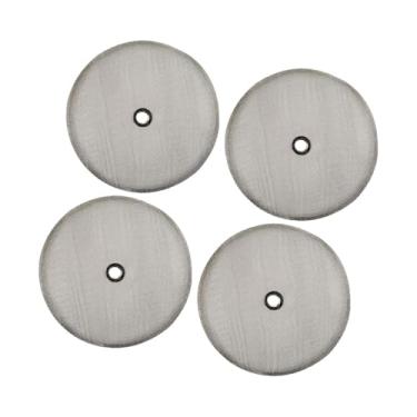 Imagem de Bothyi Filtro de substituição para prensa francesa, 4 peças, tela portátil, conveniente, malha de aço inoxidável, reutilizável para cozinha e casa, Diâmetro 10.2 Cm