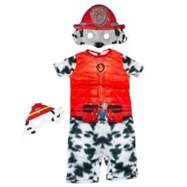 Imagem de Fantasia Infantil Roupa Marshall Patrulha Canina Com Máscara - MWM MOD