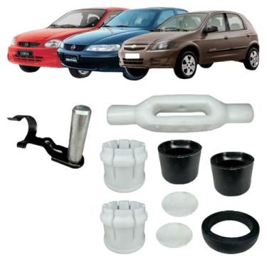 Imagem de Reparo Buchas + Trava + Anel Alavanca Câmbio Gm Corsa Celta - LKA