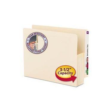 Imagem de Bolsos de arquivo Smead 75124 Manila End Aba com aba reforçada