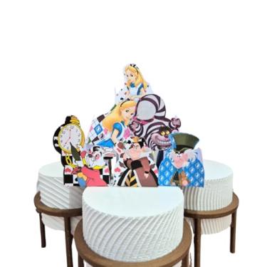 Imagem de Forminhas para Doces Alice no País das Maravilhas — Kit com 50 Unidades — Elementos Mágicos e Divertidos