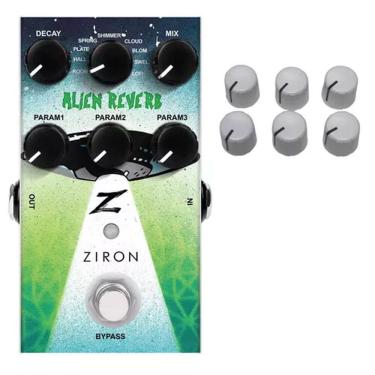 Imagem de Pedal Ziron Alien Reverb True Bypass Usb C