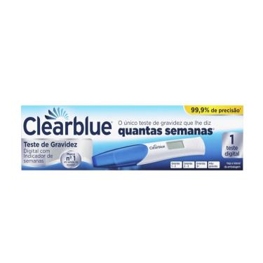 Imagem de Teste De Gravidez Clearblue Digital Com Indicador de Semanas 1 Unidade