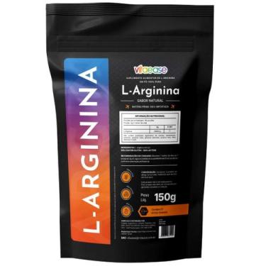 Imagem de L-Arginina 150g  100% Importada  vitaease, Sem Sabor