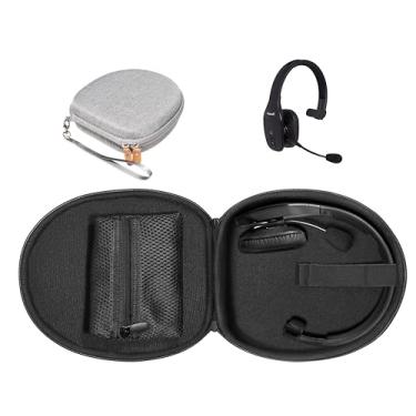 Imagem de getgear Capa de fone de ouvido para VXI BlueParrott B450-XT, B450-XT -204010-C, B350-XT, B250-XTS, C400-XT, bolso de malha para cabo, amplificador e outros acessórios (cinza)