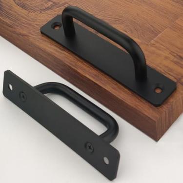 Imagem de Guoharda Puxadores de armário traseiro (20, preto4 1/2)