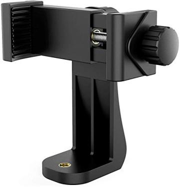 Imagem de Alphx Innovations Conjunto Adaptador Para Suporte De Celular E Tripé Universal Smartphone Alphx, Compatível Com Iphone, Samsung Todos Os Telefones, Rotação Vertical Horizontal Braçadeira Ajustável,