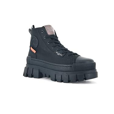 Imagem de Palladium Bota feminina Revolt Hi TX, Preto/preto, 8
