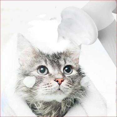 Imagem de Escova de limpeza para animais de estimação Máquina de espuma de banho