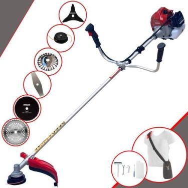 Imagem de Aparador de Grama À Gasolina Kawashima BCJ521L 52cc 2,5HP 10.000rpm Ro