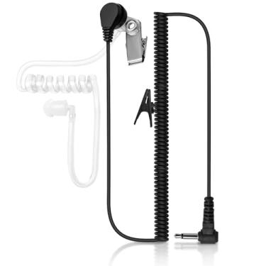 Imagem de Fone de ouvido de 3,5 mm apenas para Motorola APX4000 APX6000 APX7000, fone de ouvido de tubo acústico de 1 pino para Kenwood TK-2140 TK-2180 para fone de ouvido de vigilância policial BaoFeng