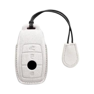 Imagem de Capa De Chave Remota De Carro Em Couro Mercedes Benz Para Classe a C E