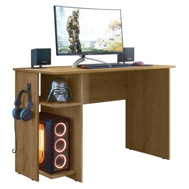 Imagem de Mesa Para Computador Gamer 3875 Freijó - Qmovi Freijó