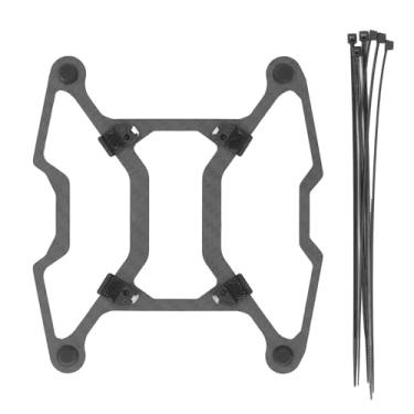 Imagem de RiToEasysports Fibras de Carbono FPV Quadro de Fibras de Carbono Drone Fibras Quadcopter Com Pára -choques Anti -Crash para Acessórios de Drones Avata2