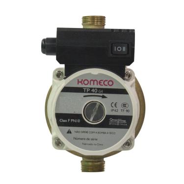 Imagem de Mini Bomba Circuladora De Água TP40 G4 Bronze - Komeco - 127V