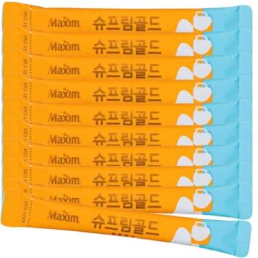 Imagem de Café Pronto Solúvel Coffee Maxim Coreano Supreme Gold - 10 Sachês