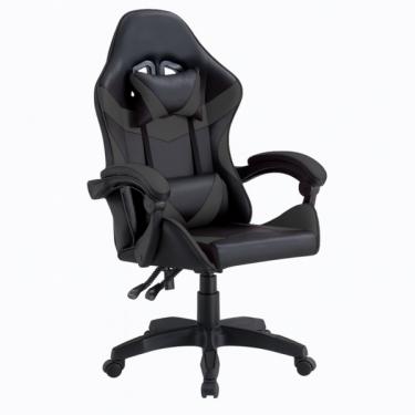 Imagem de Cadeira Gamer Escritório Reclinável Ergonômica Giratória Com