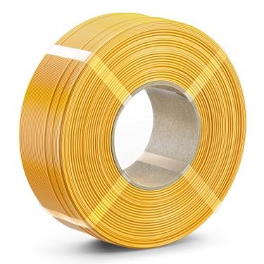 Imagem de Filamento PETG 1,75 mm, 1 kg (2,2lbs) SUNLU refil filamento de impressora 3D, precisão dimensional de 1,75 mm +/- 0,02 mm, amarelo manga