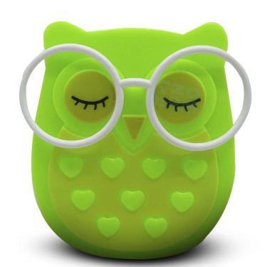 Imagem de Mini Luminária Coruja Abajur Tomada Luz Infantil Led Noturno