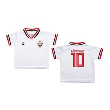Imagem de Camiseta Bebê São Paulo Branca - Torcida Baby