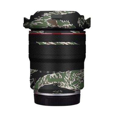 Imagem de RF 14-35 4 Adesivo de lente de câmera para Canon RF 14-35 mm F4 Macro Coat Wraps Película Protetor de Vinil Decalque Skin (Camuflagem Listra de Tigre)