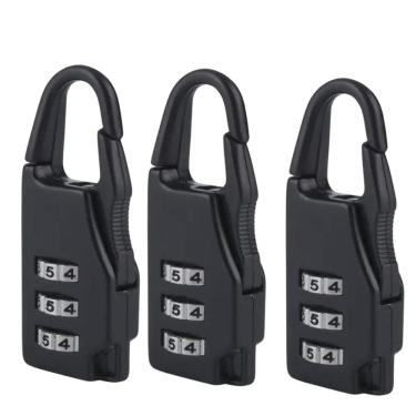 Imagem de Cadeado Com Segredo Segurança Mala De Viagem Mochila Bolsa