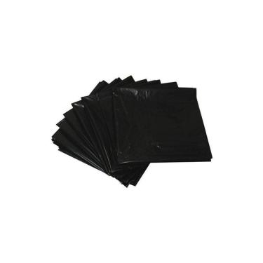 Imagem de Saco Para Lixo De 20 Litros Fino Preto Pacote C-100 Unidades