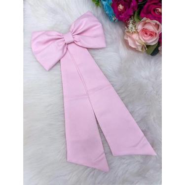 Imagem de Laço Opcional Do Vestido Rosa Bebe - Fabuloso Ateliê