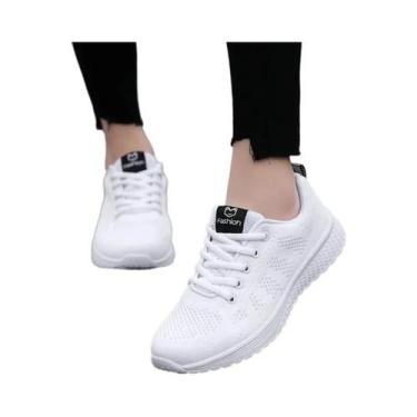 Imagem de Tênis De Corrida Feminino Leve E Confortável Para Esportes, Jogging E 