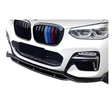 Imagem de Aerofólio dianteiro para carro, difusor e defletor compatível com BMW X3 G01 X4 G02 M40i M40d M-Pack M-Sport 2017-2021 Bodykit Tuning(3pcs)