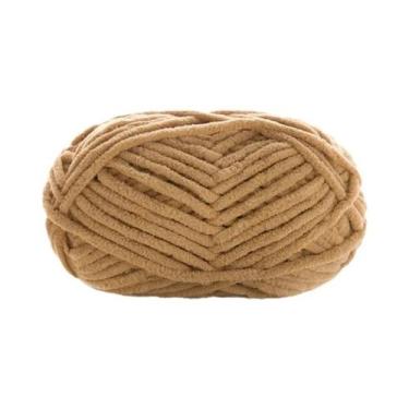 Imagem de Fio de Veludo Macio para Bebê (50g) - Ideal para Tricô e Crochê, 1 uni