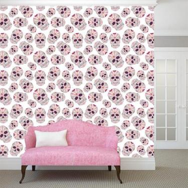 Imagem de Papel de Parede Adesivo - Caveiras - 054ppd - Allodi