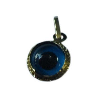 Imagem de Pingente De Ouro Olho Grego Formato Redondo: a Tendência Que Atrai Sor