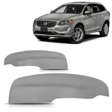 Imagem de Capa retrovisor volvo xc60 2014 2015 2016 2017 primer - SP ACESSÓRIOS,