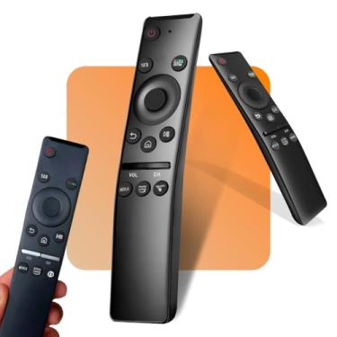 Imagem de Controle Remoto para Smart TVs 4K com Botões de Atalho de Streaming - Compatível com Modelos Samsung